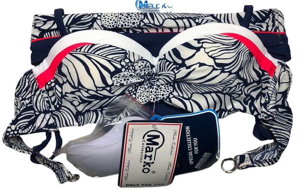 2109 Dwuczęściowy Kostium Strój Kąpielowy MARKO CASSIE Push-Up UV S/36