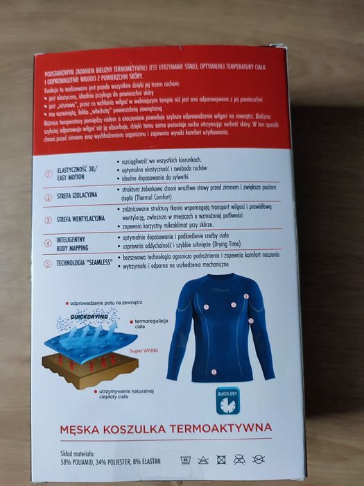 Bielizna termoaktywna rozm. M/L  Nowa