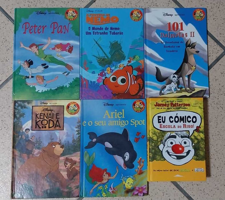 17 Livros Disney Infantis