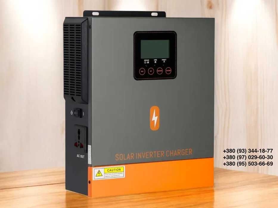 Солнечный автономный гибридный инвертор ИБП ДБЖ MPPT AGM GEL lipo4