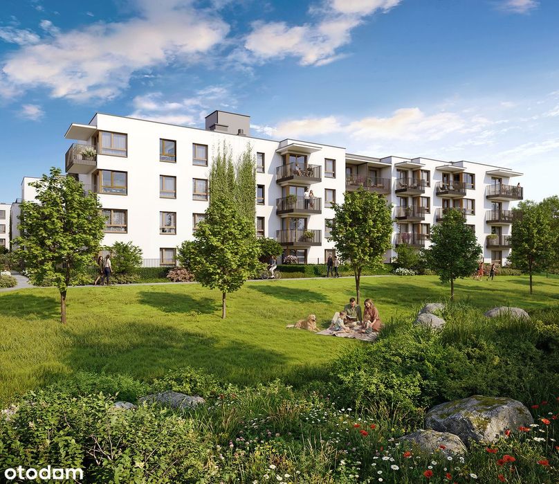 2-pokojowe mieszkanie 41m2 + balkon