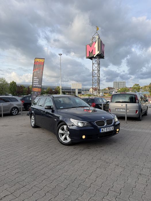 BMW 525D/automat/ładne wyposażenie/Panorama/nabita Klima/czujniki parkowania/długie opłaty/raty/wynajem/zamiana/gwarancji