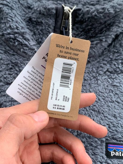 Bluza polarowa Patagonia Vintage fleece 1/3