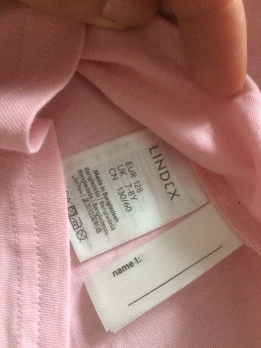 Нові реглани/футболки Lindex р.128