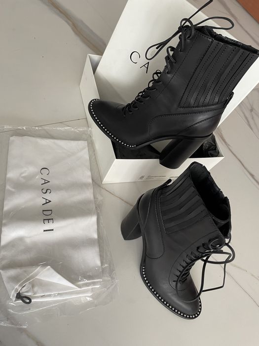CASADEI kozaki botki czarne rozm 39
