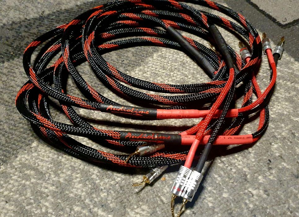 Znakomite kable głośnikowe "AudioLime" HiFi (na metry) - czytaj opis