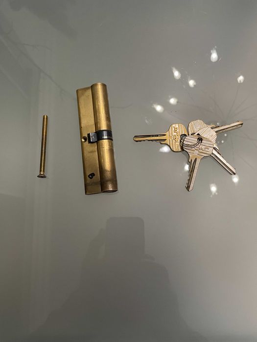 Цилиндр (личинка) 110 мм. замка Апекс, 50х60, ключ-ключ, латунь