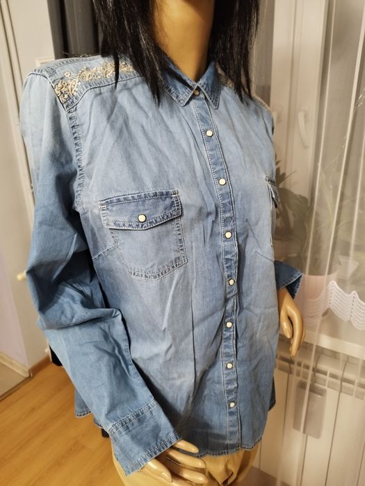 Koszula a'la jeans roz.46 C&A