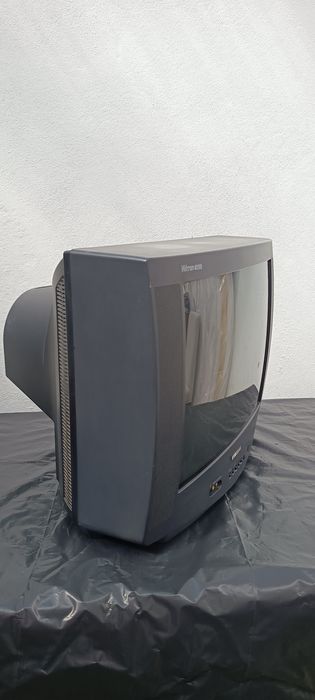 televisão antiga de tubo CRT Samsung