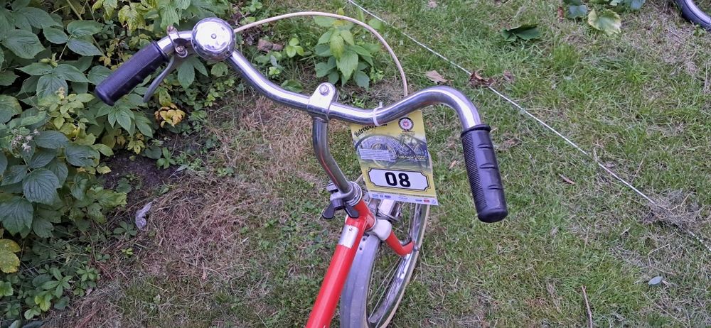 Romet duet z przerzutkami składany tandem składak wigry 3 prl