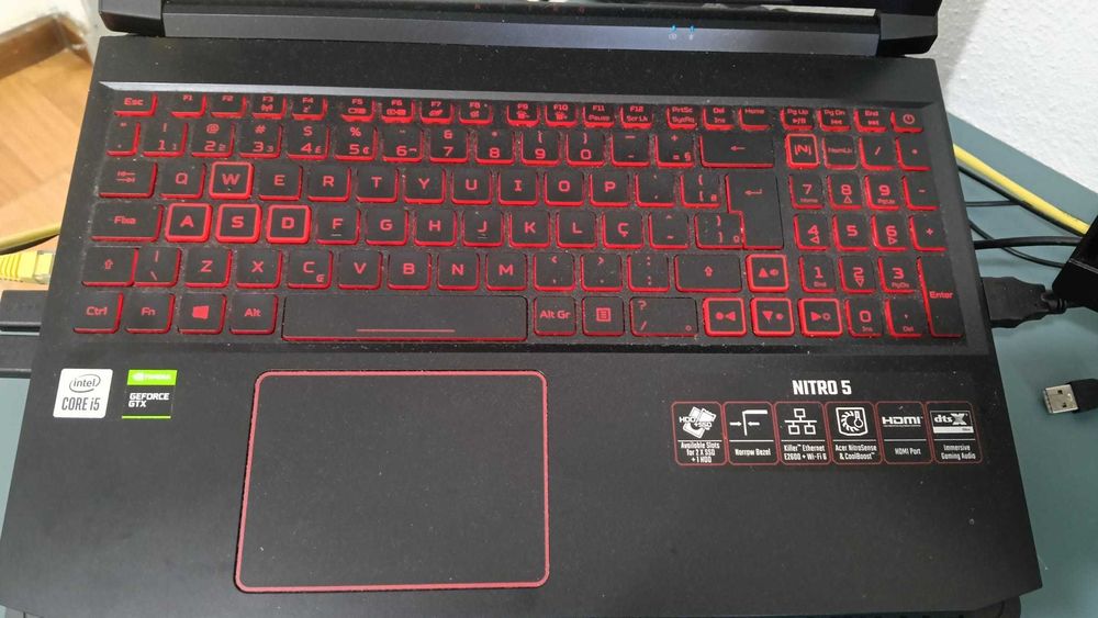 Portátil Gaming Acer Nitro 5 (AN515-55) – 15.6" Full HD / 16GB RAM / GTX 1650 – Sintra