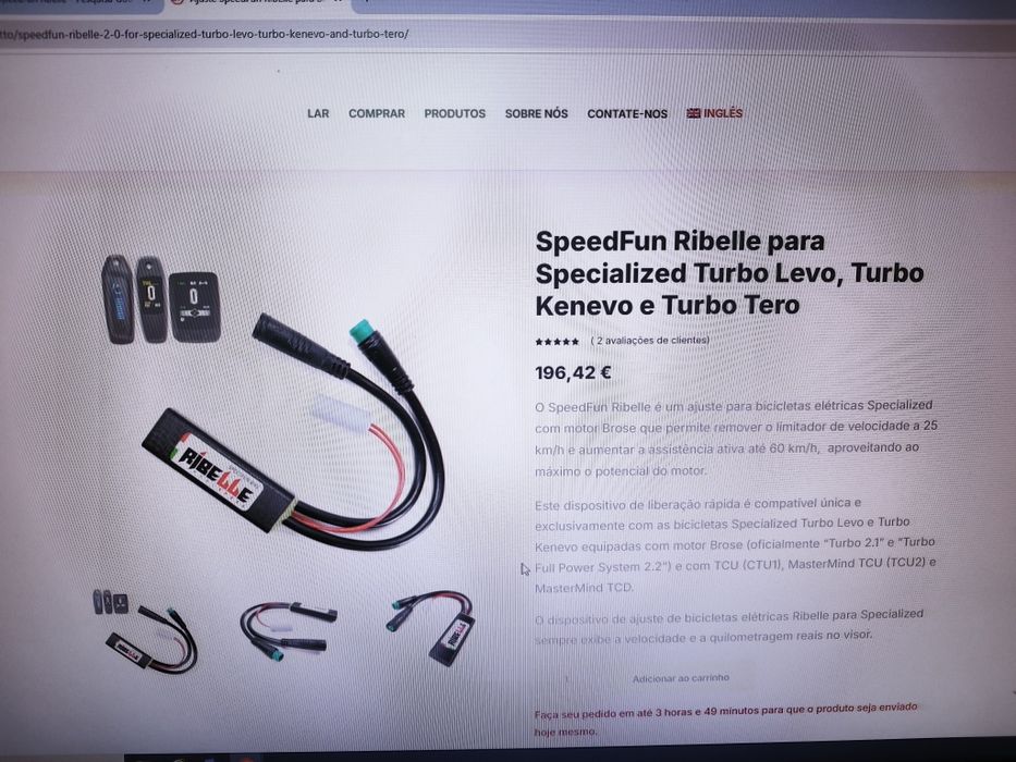 Speedfun para ebike SPECIALIZED