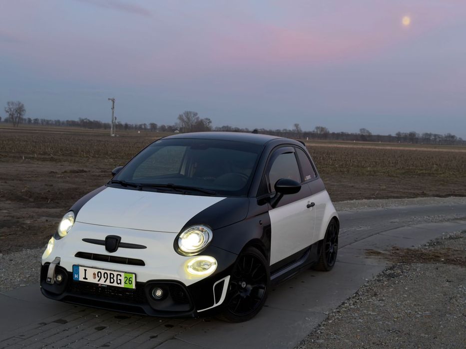 Abarth 500 Abarth 595 competizione BEZWYPADKOWY sabelt brembo xenon gwint 200ps+