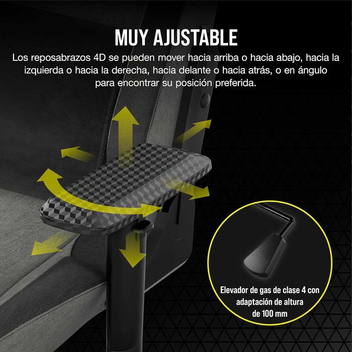 Cadeira Gaming - Corsair T3 Rush (Oferta: Capa Vinho + Tapete Protetor Para Chão 120x100)