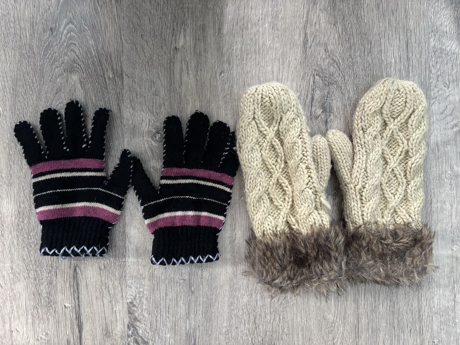 Rękawiczki damskie zestaw
