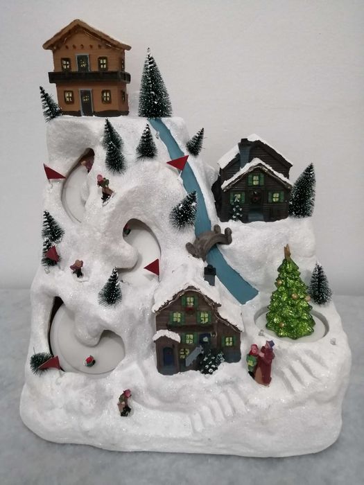 Decoração aldeia de Natal