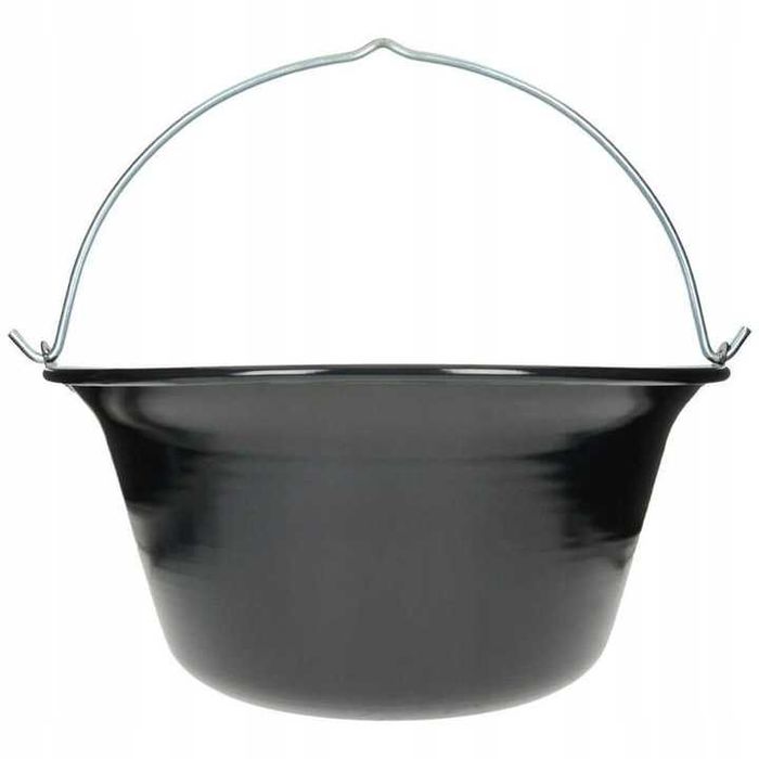 Kociołek misa garnek węgierski 14l na ognisko wiszący emaliowany !