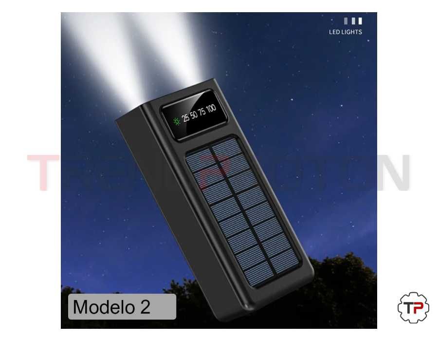 Powerbanks c/ Painel Solar