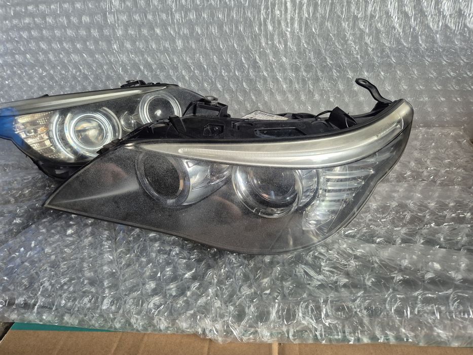 Bmw E60 E61 Lift LCI Europa Lampa przod przednia Reflektor Xenon