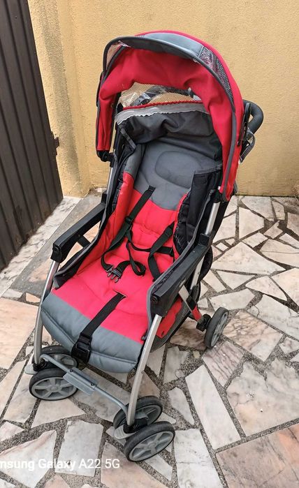 Carrinho Bebe Chicco Vermelho