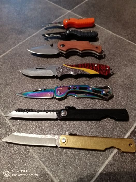 Nóż składany kieszonkowy scyzoryk uniwersalny