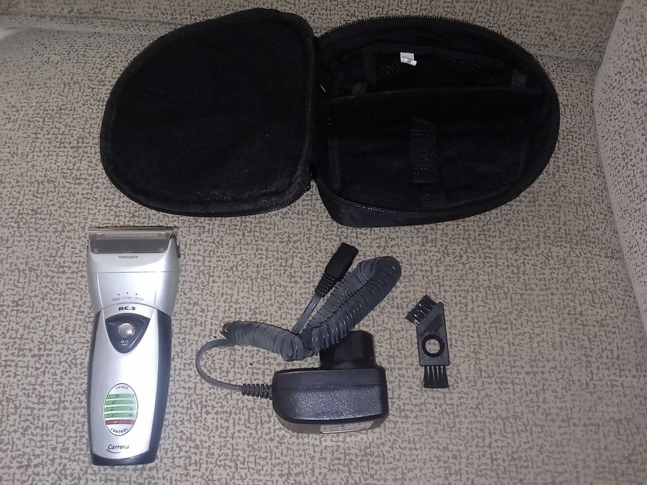 Máquina de barbear elétrica a bateria