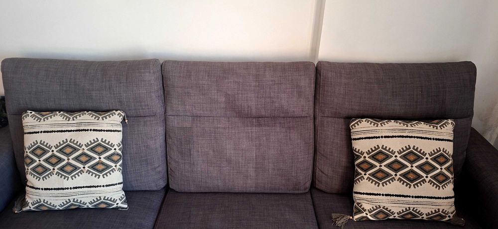Sofá IKea 3 lugares c/ chaise longue