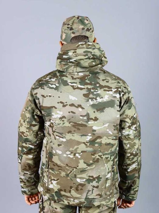 Чоловічий костюм Softshell – камуфляж для туризму та рибалки Охота