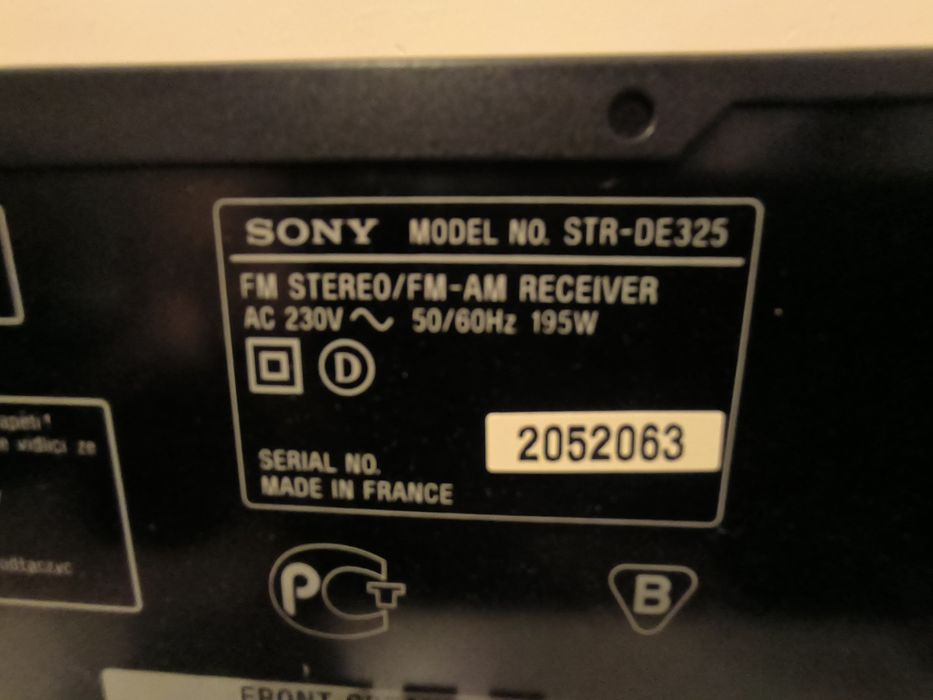 Amplituner Sony STR-DE325