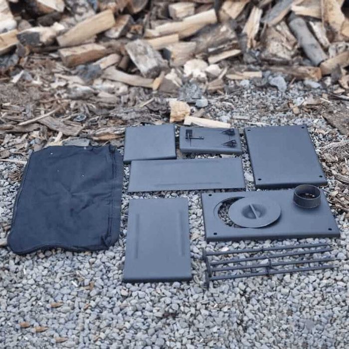 Распродажа‼️ Разборная буржуйка печь печка камин булерьян пічка камін