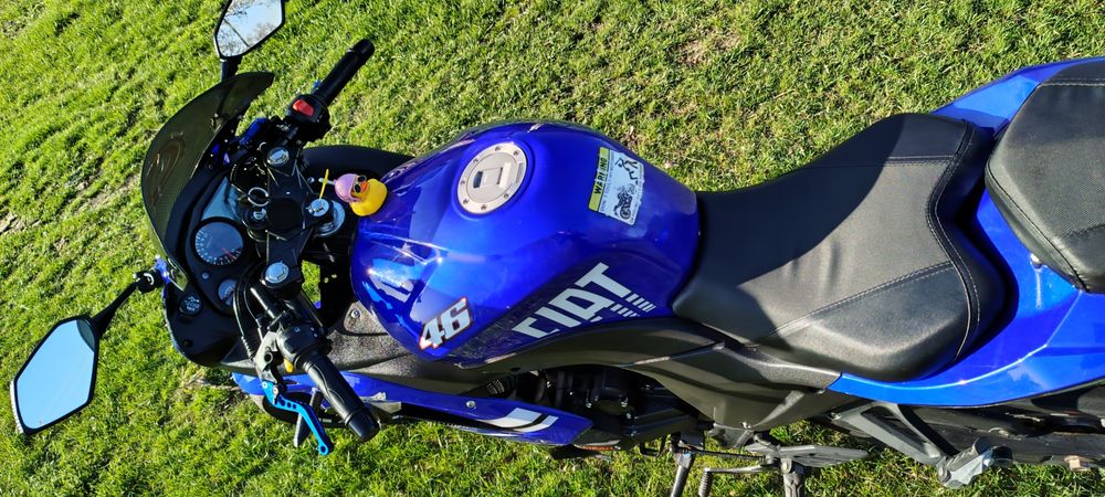 Продам мотоцикл Вайпер Ф2 250 синього кольру