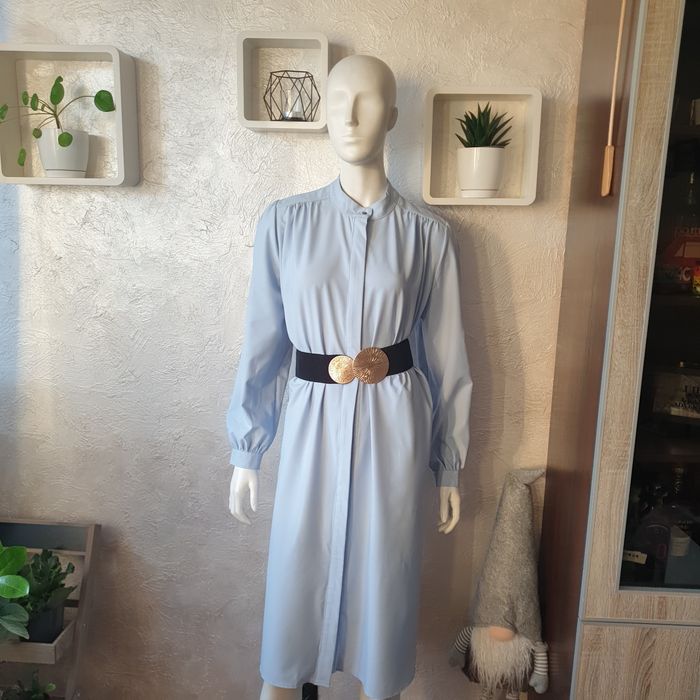 Błękitna sukienka rozm L/XL