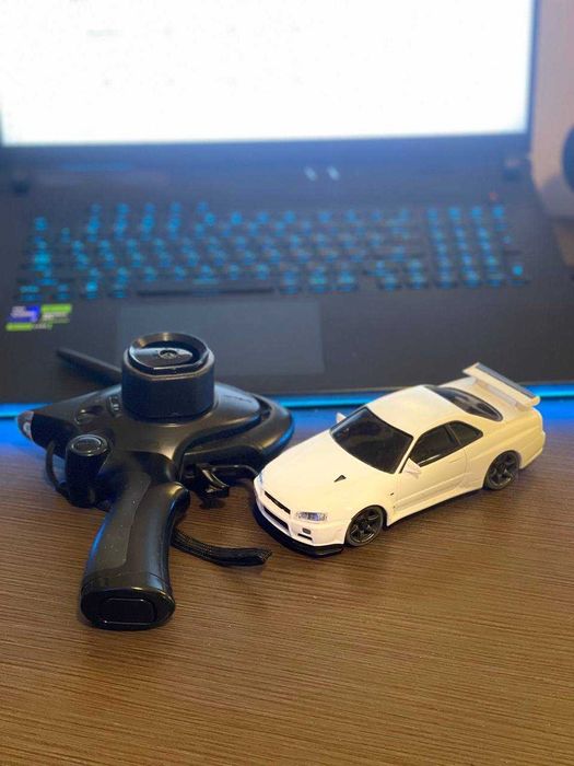 Машинка на радіокеруванні Kyosho mini-z Nissan Skyline gtr34