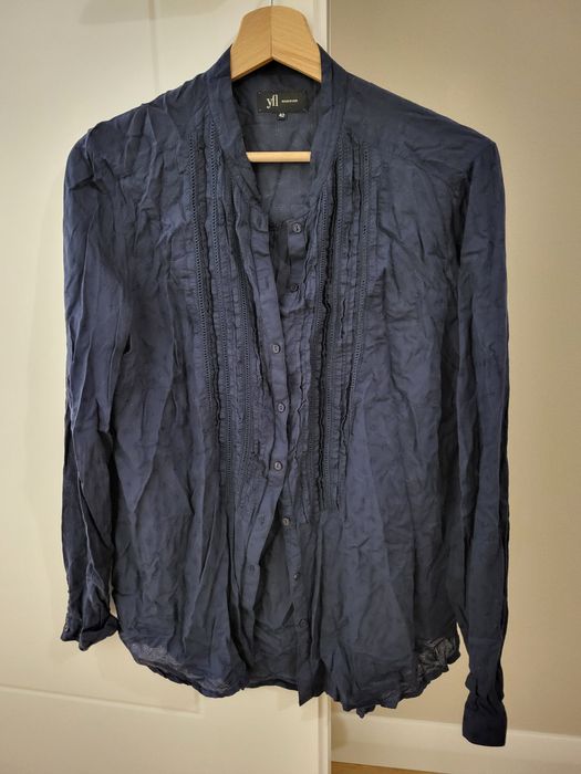 Elegancka granatowa koszula Reserved r. 42