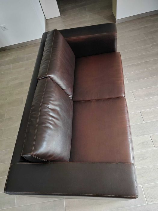 Sofás imitação pele