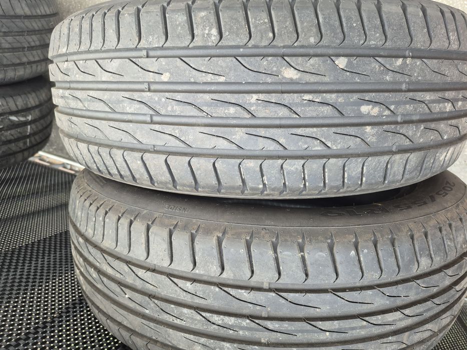 Opony Letnie 205/55 R19 97V XL – Michelin e.Primacy (2 szt.) oraz Pirelli Powergy 2 (2 szt.) – DOT 2026!