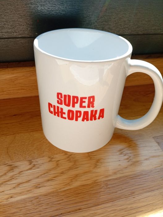 Kubek Maksa  z napisem