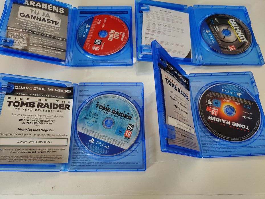 Jogos PS3 e ps4 como novos , switch novos