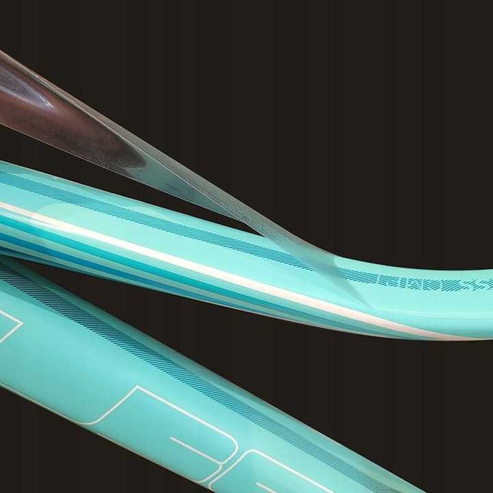 Matowa TAŚMA FOLIA na ROWER Ochronna Satyna 2x500