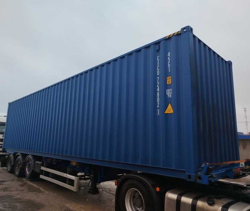 Kontener 40 High Cube – Suchy szczelny-Transport- Po jednej trasie