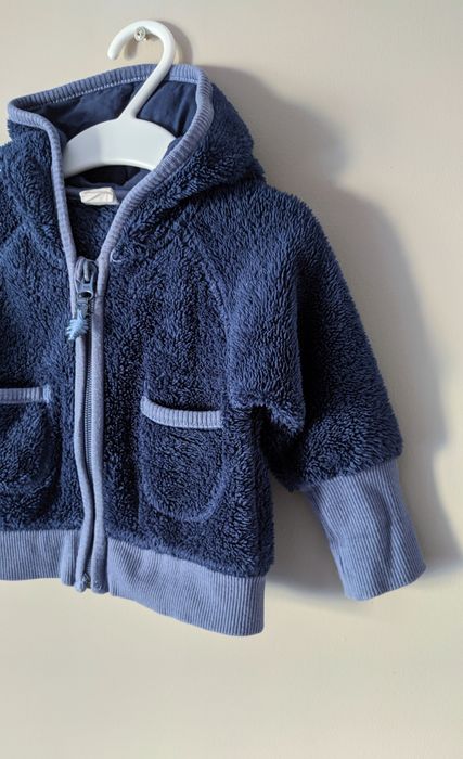 Bluza miś H&M 62 miękka jesień