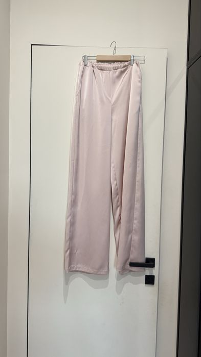 НОВІ! сатин щільний брюки matiko S