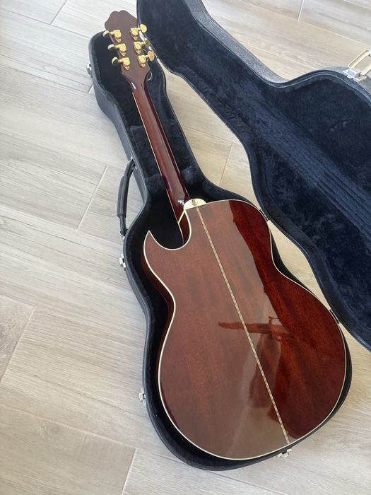 Guitarra acustica Epiphone PR 5E natural com caixa