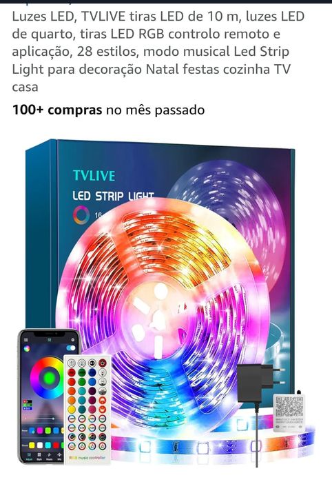 Vendo Luzes Led Rgb 2 caixas