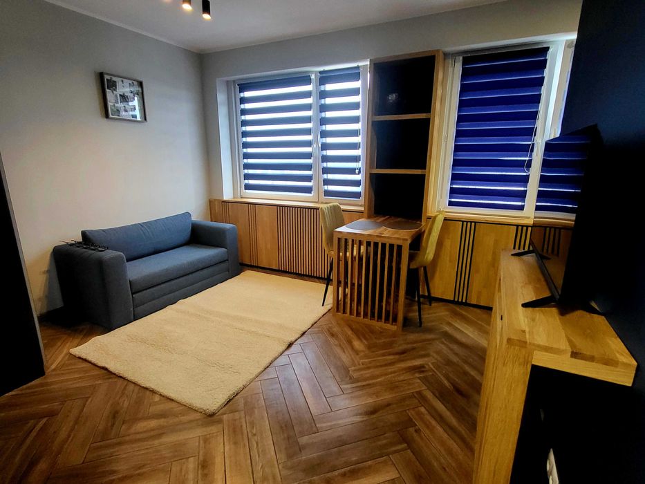 Nowoczesne mieszkanie 20 m² z oddzielną sypialnią i balkonem – Ciechanów
