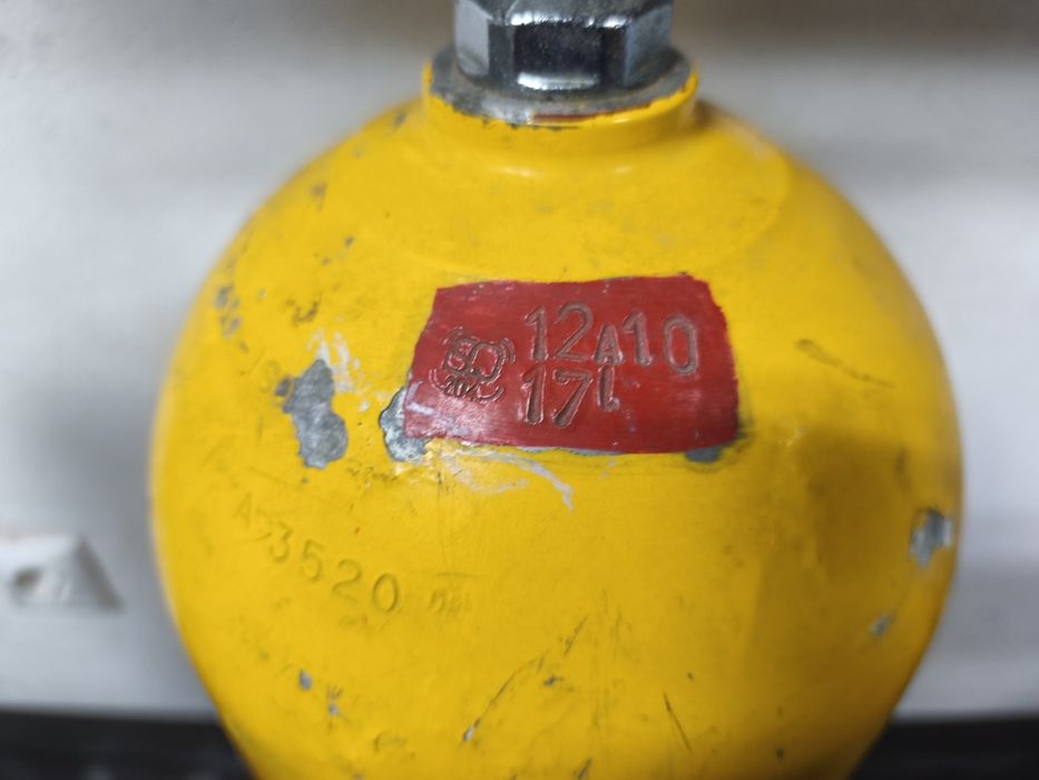 Garrafa de mergulho Luxfer 12,2 L alumínio – sem inspeção