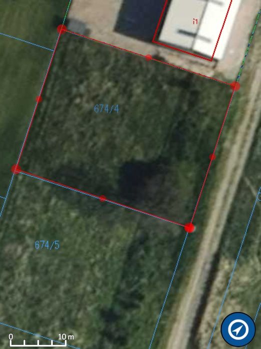 Działka budowlana 10 min od miasta w dogodnej lokalizacji.