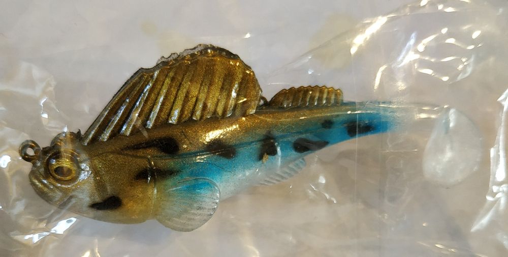 Набор силиконовых виброхвостов со скрытым крючком, 8 см.