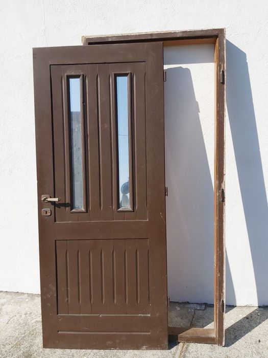 Drzwi dębowe z ościeżnicą  211cm x 98cm