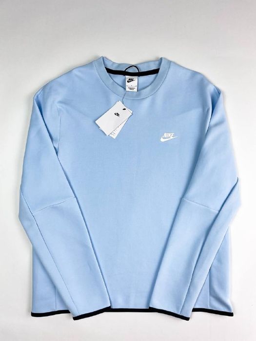 Остання! Розмір L - Світшот Nike Tech Fleece (блакитний)